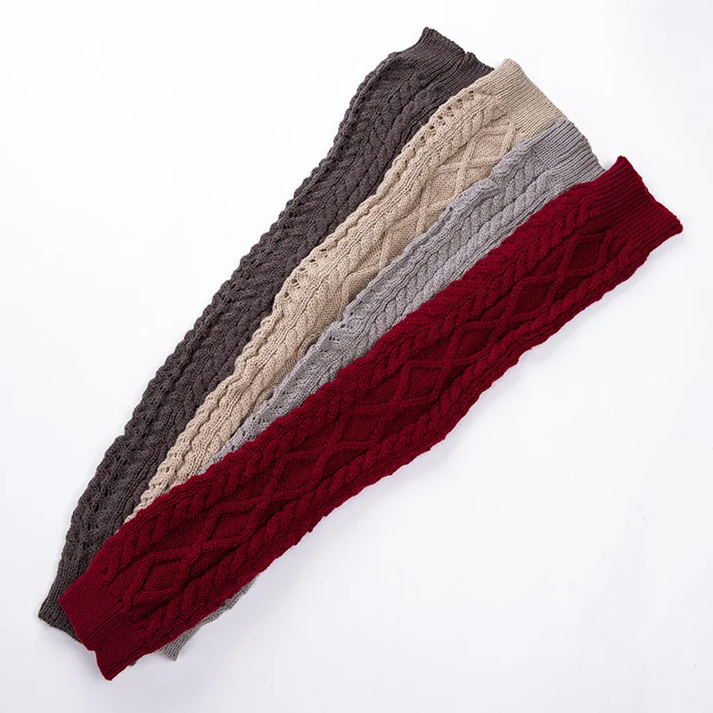 Теплые носки на зиму и весну Женские Вязаные Гетры выше колена гольфы до бедра