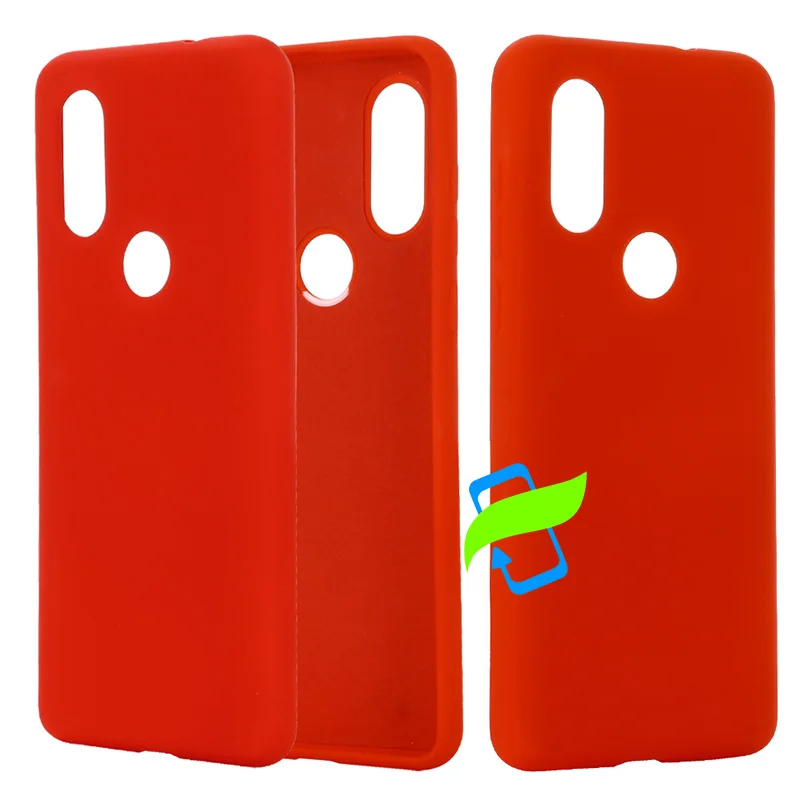Silicone Case For Motorola Moto P40 Liquid Protective Cover One Vision P30 Play Pro Silky Soft-Touch | Мобильные телефоны и