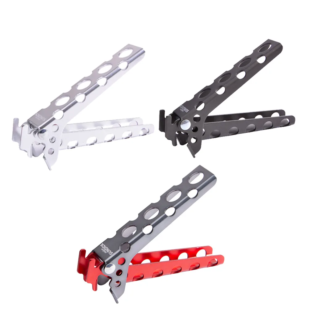sundick anti scald pot pan bowl gripper outdoor handle holder clip camping cookware handle holder clip clamps camping supplies free global shipping