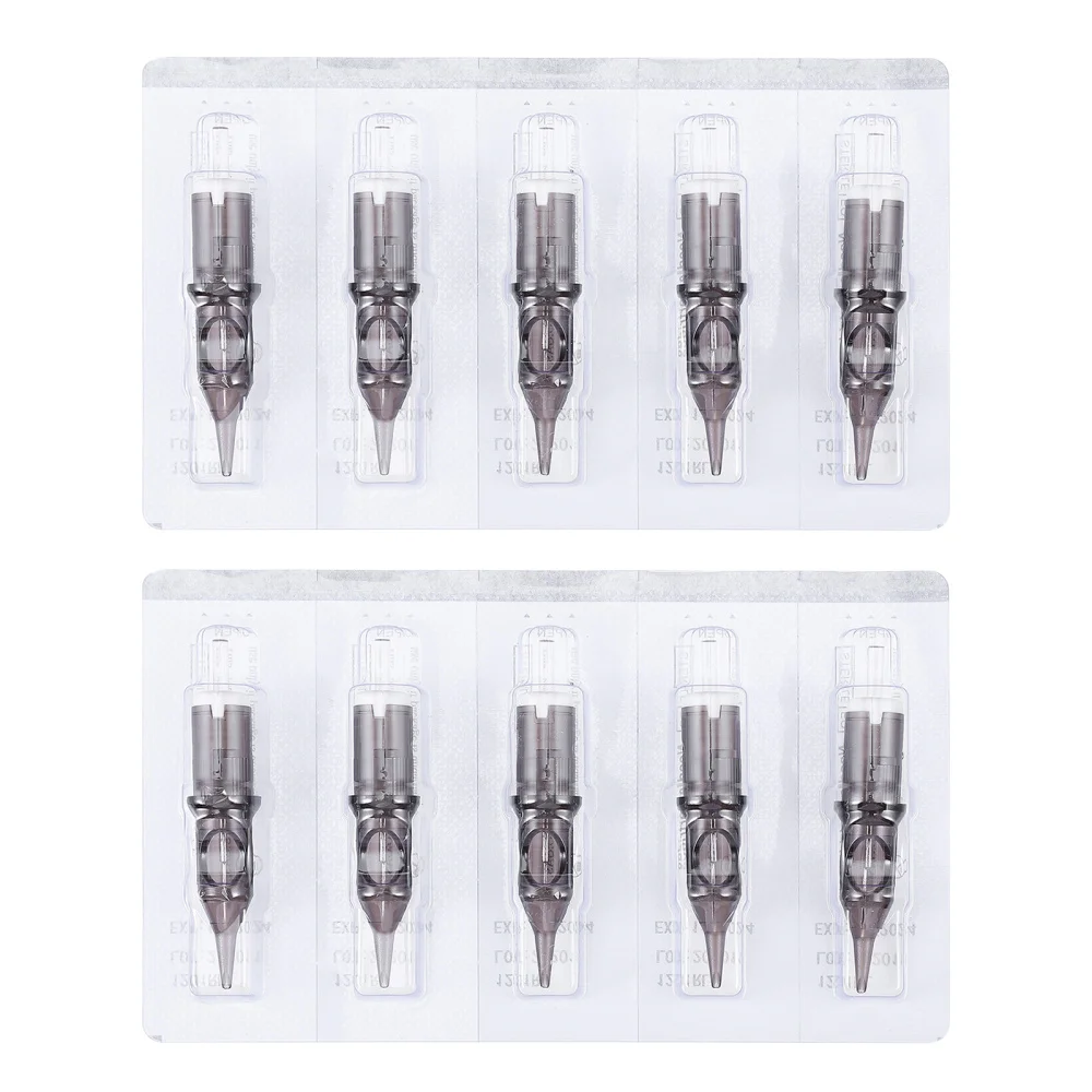 

1 Box 20Pcs Cartridge Needles Professional Machine Needle (Black)