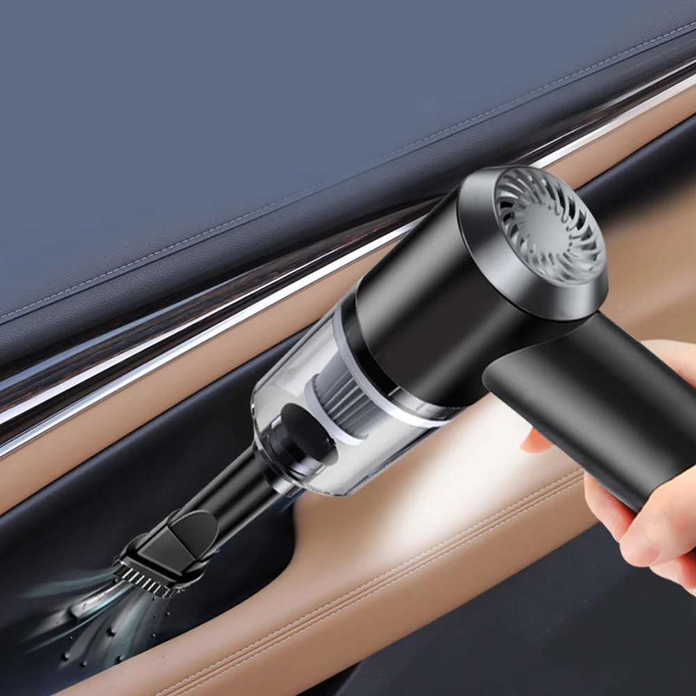

Car Wireless Rechargeable Vacuum Cleaner for Car And Household Vacuum Cleaner