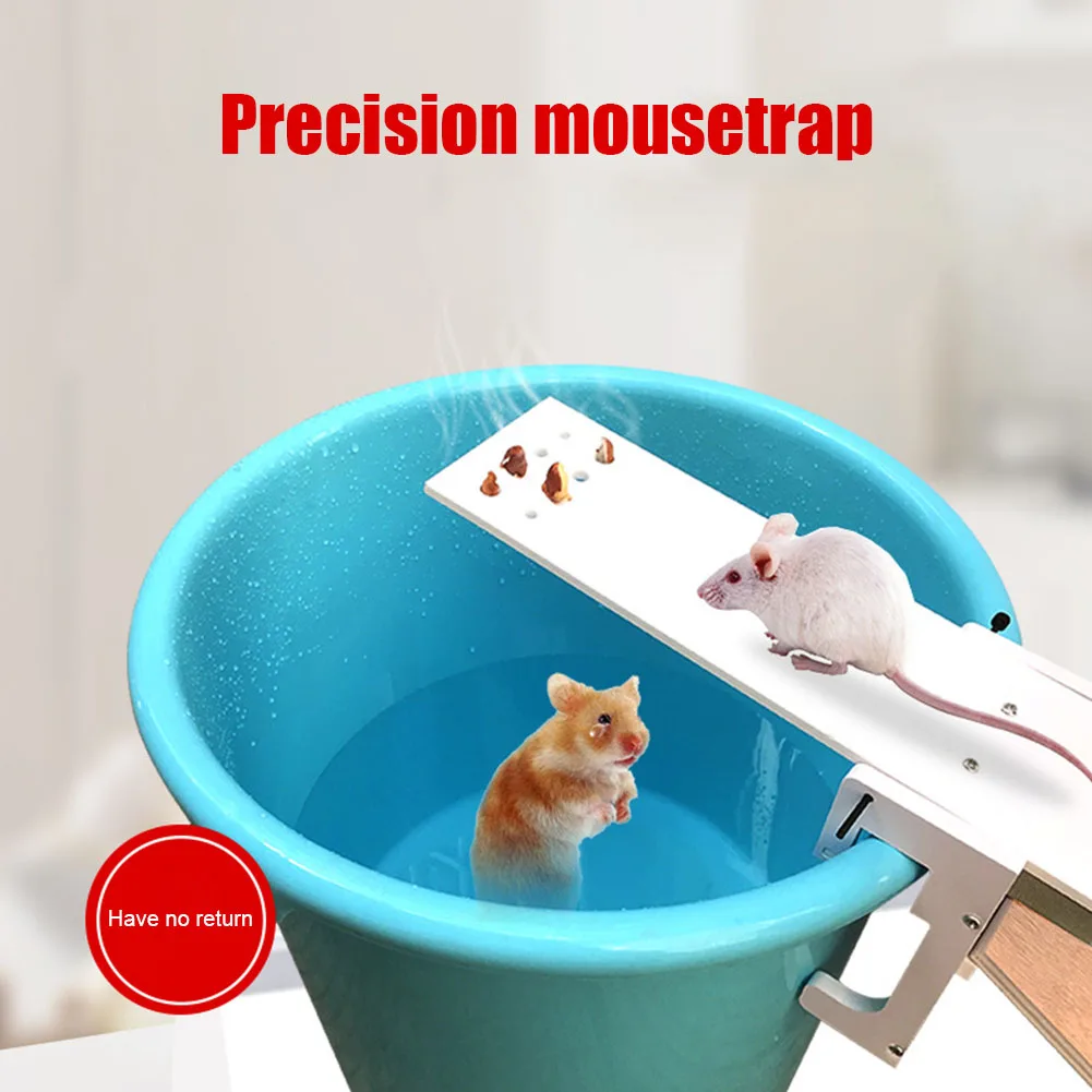 Ловушка для мышей Seesaw ловушка вредителей крыс быстрого уничтожения приманка