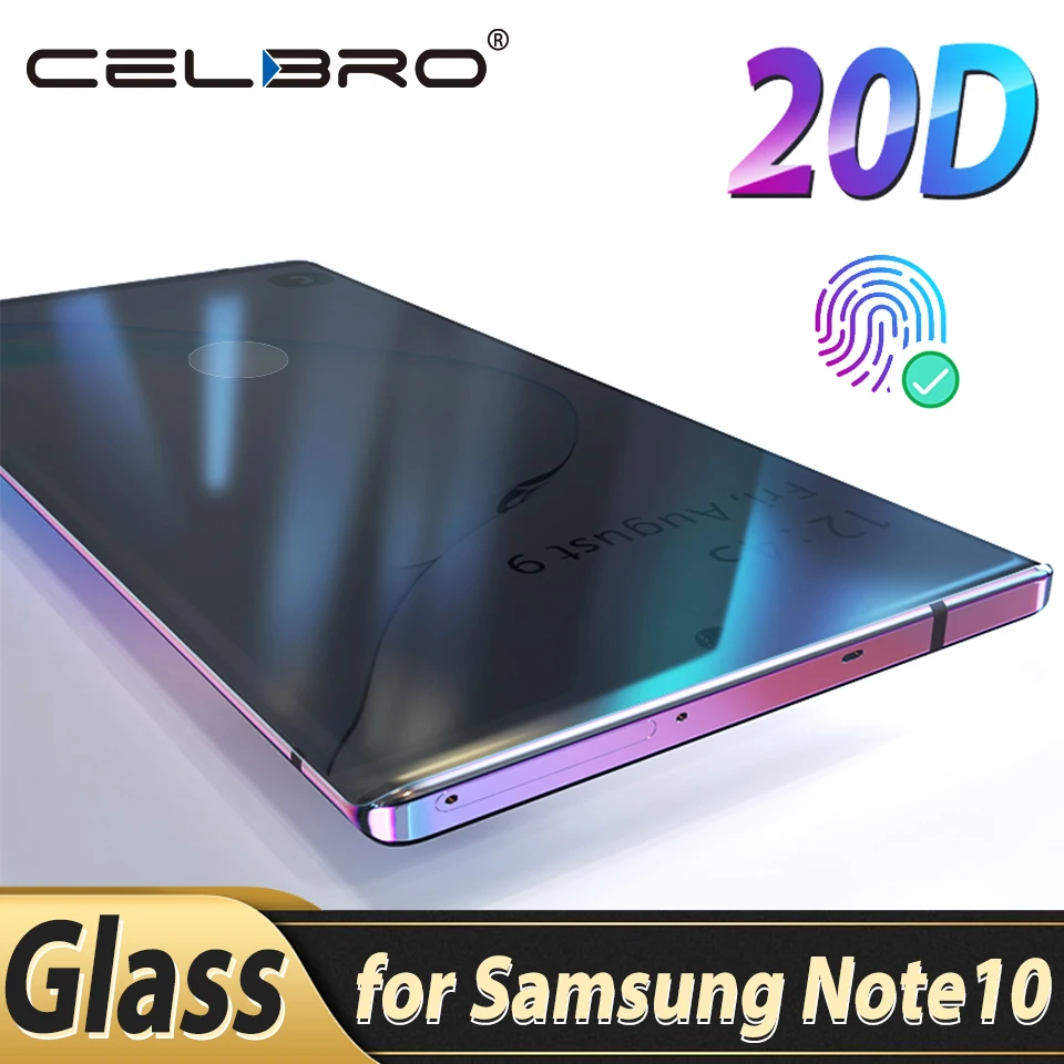 Защитная пленка из закаленного стекла для Samsung Galaxy Note 10 Plus S10 S10e 5g|Защитные стёкла