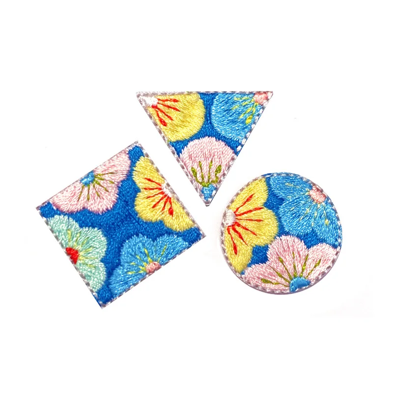 

20pcs/lot Luxury Embroidery Patch Plum Hanfu Cheongsam Dress Clothing Decoration Sewing Accessories Craft Diy Applique