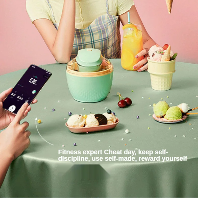 Машина для домашнего мороженого с аккумулятором портативная машина фруктового