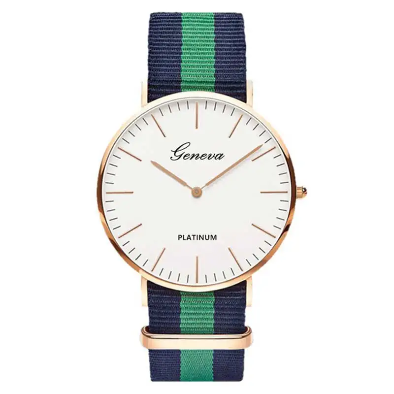 2019 hot sale nylon strap style quartz women watch top brand watches fashion casual fashion wrist watch relojes zegarek damski free global shipping
