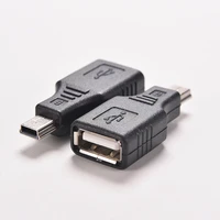 network usb 2 0 a female to mini usb b 5 pin male cord cable hub adapter