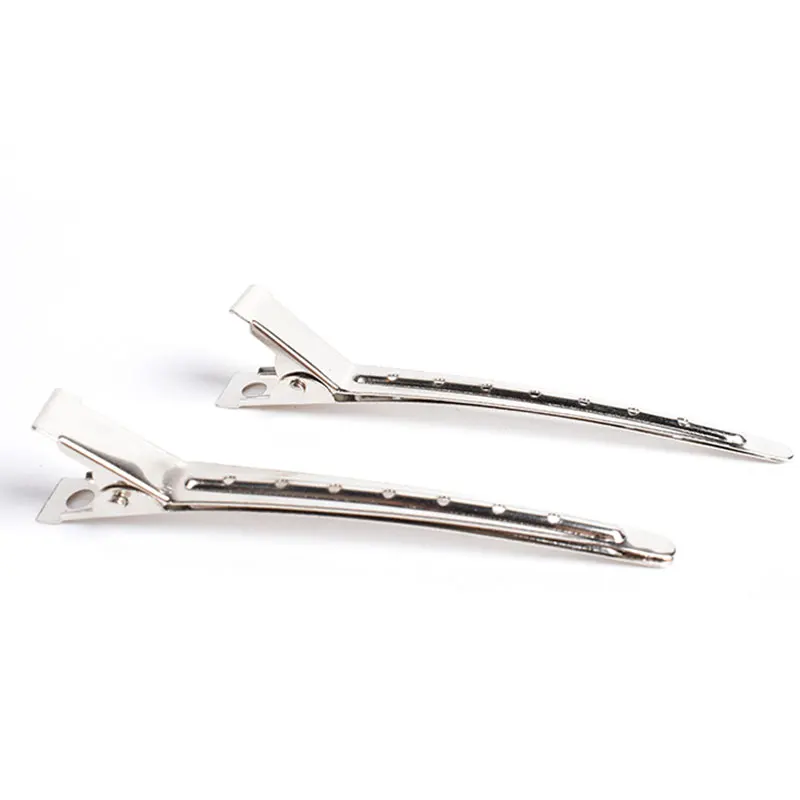 

12pcs Stainless Steel Duck Mouth Clips Hair Hairdressing Optional Sectioning Clamp Hair Styling Tools Hair Accesories for Woman