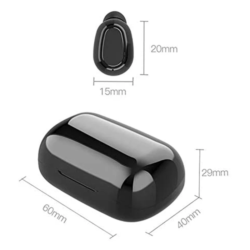 Горячие Bluetooth 5 0 наушники беспроводной светодиодный дисплей TWS стерео Спорт