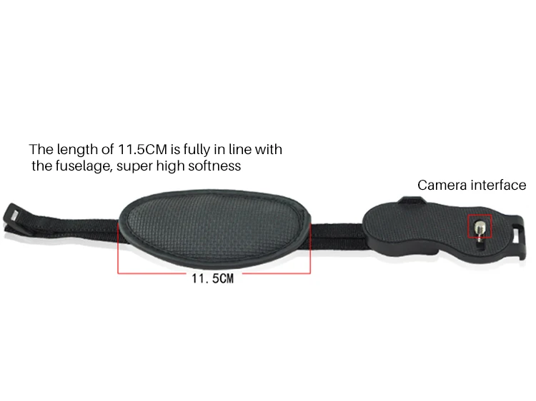Ремешок на запястье для камеры наручный ремень с винтом 1/4 универсальный Canon Nikon