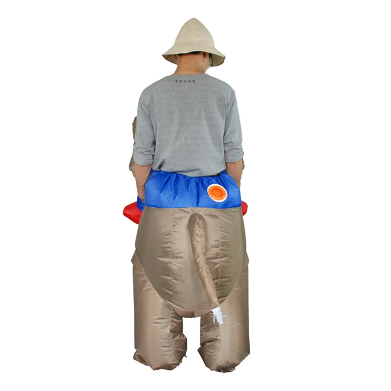 

Half Body Inflatable Costumes Adult Halloween Cosplay Costume Walk Elephant Mascot Christmas Party Role Play Disfraz for Men