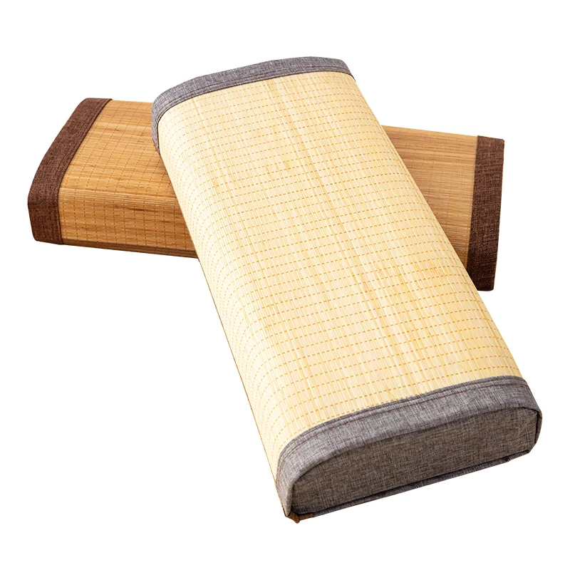

Bamboo Pillow Summer Mat Pillow Summer Cool Pillow Summer Cool Single Adult Cervical Spine Help Sleep Home Hard Men and Women