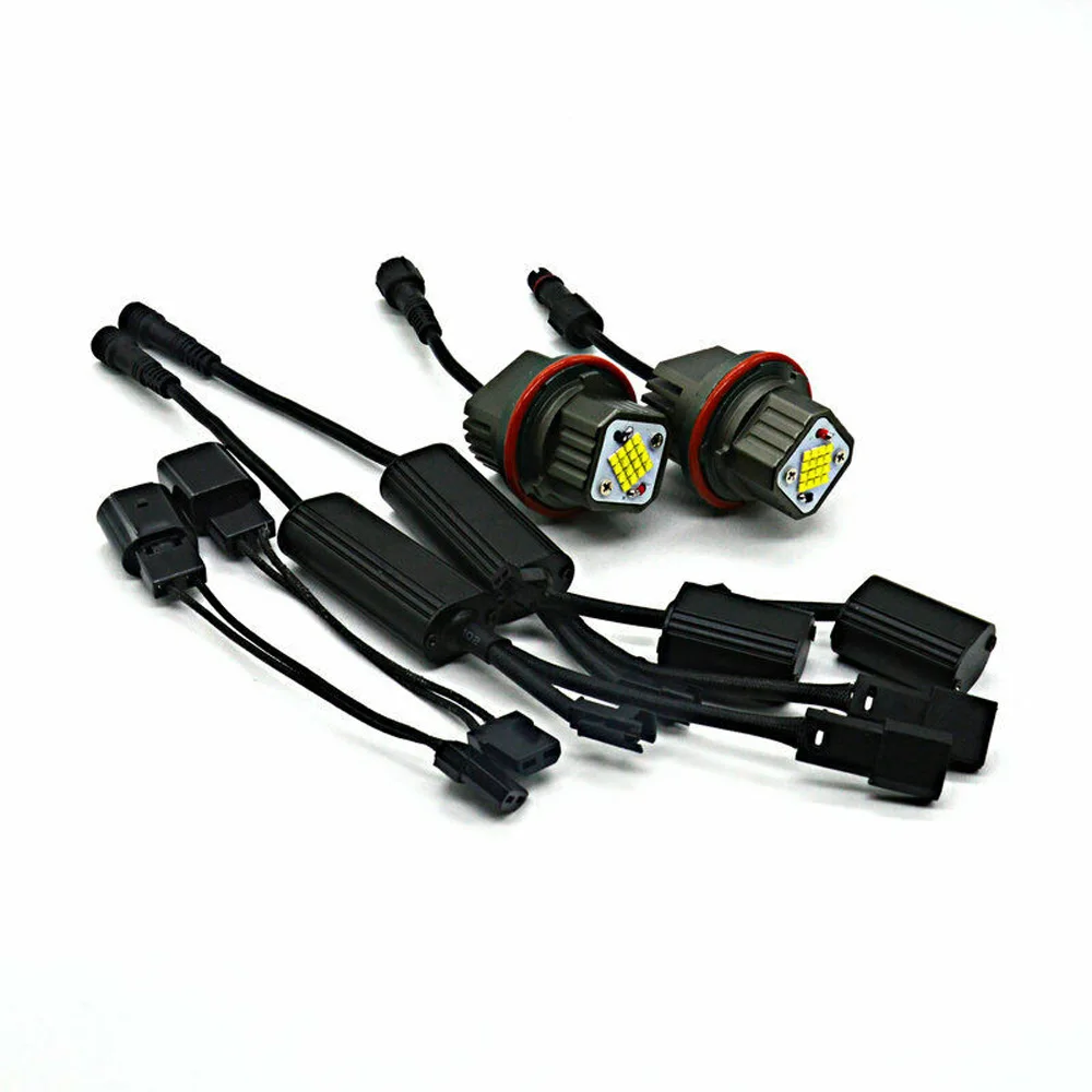 

Ring Angel eye light White 4800LM 6000K 80W Bulbs Halo LED 2pcs Auto Car