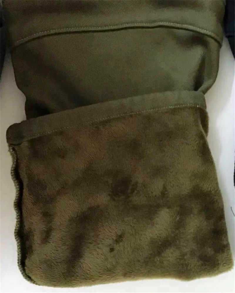 Мотоциклетные джинсы мужские зимние теплые кашемировые штаны болотного и