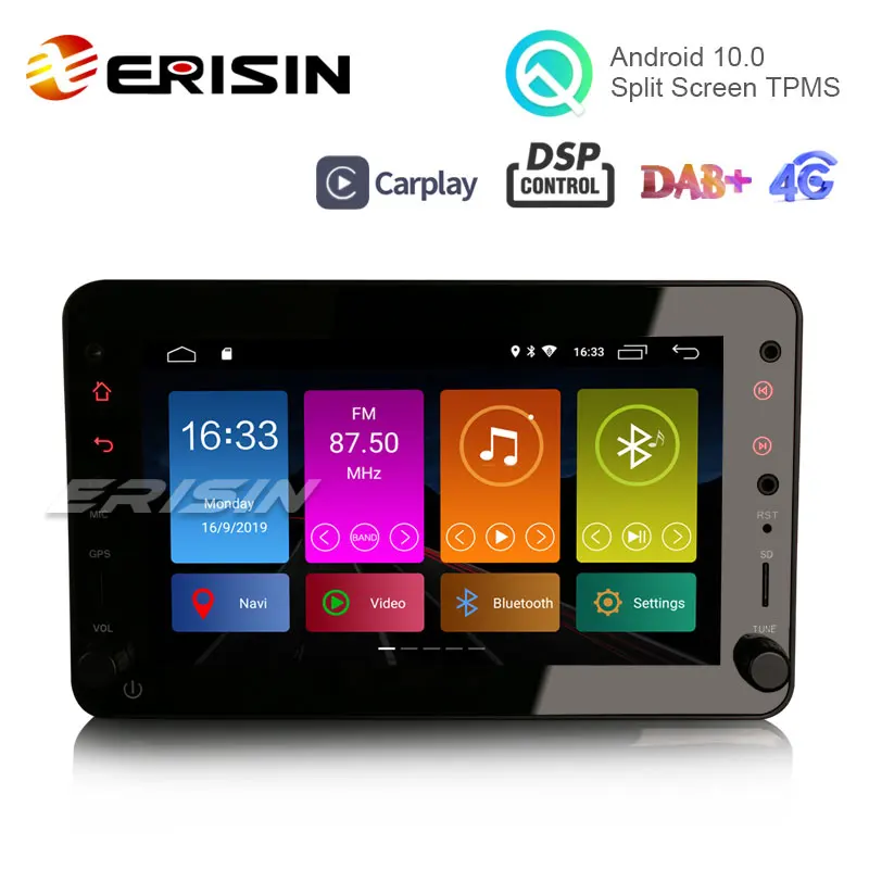 Erisin ES3020R 7 &quotDAB + Android 10 0 Авторадио GPS OBD DSP CarPlay DVR для Alfa Romeo автомобиль Brera Spider 159