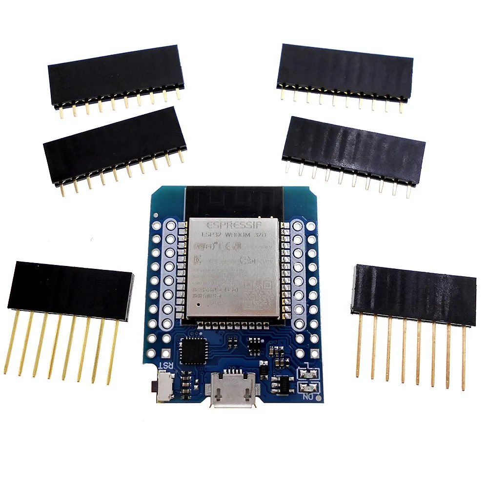 Для Wemos MINI D1 ESP32 ESP-32S беспроводной WiFi + Bluetooth для Mini Esp8266 CP2102 модуль с контактами |