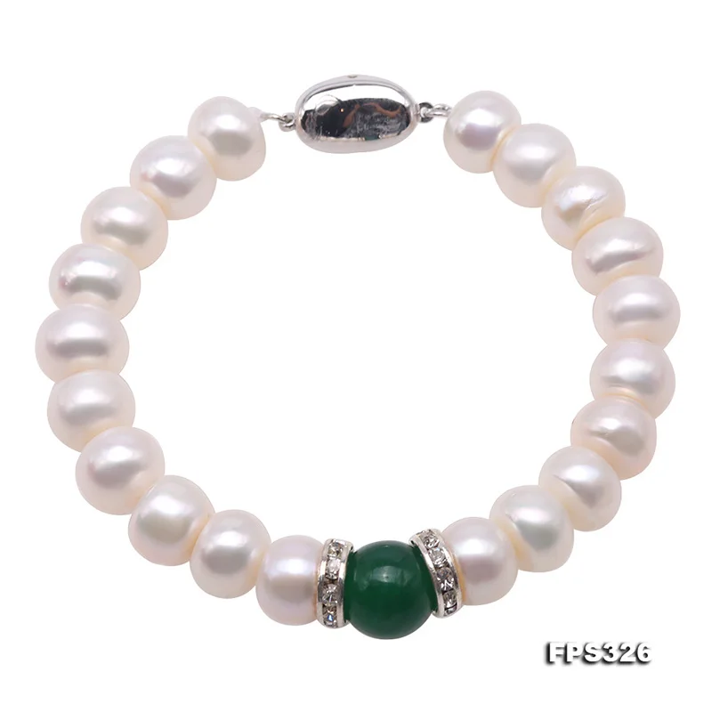 JYX Большая распродажа! Элегантный зеленый нефритовый комплект ожерелья с