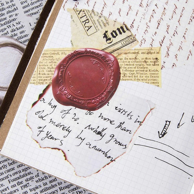 Креативные милые восковые наклейки из ПВХ 45 шт./лот украшения сделай сам для