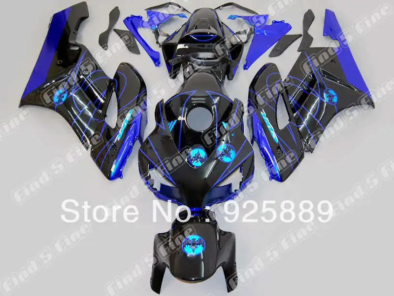 

Injection mold black blue body for HONDA CBR1000RR 04 05 CBR1000 04-05 CBR 1000RR 2004-2005 1000 RR 2004 2005 ABS fairing kit