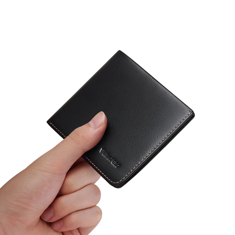 

Кожаный мужской повседневный кошелек мини многофункциональный держатель для карт высококачественный деловой кошелек для мелочи