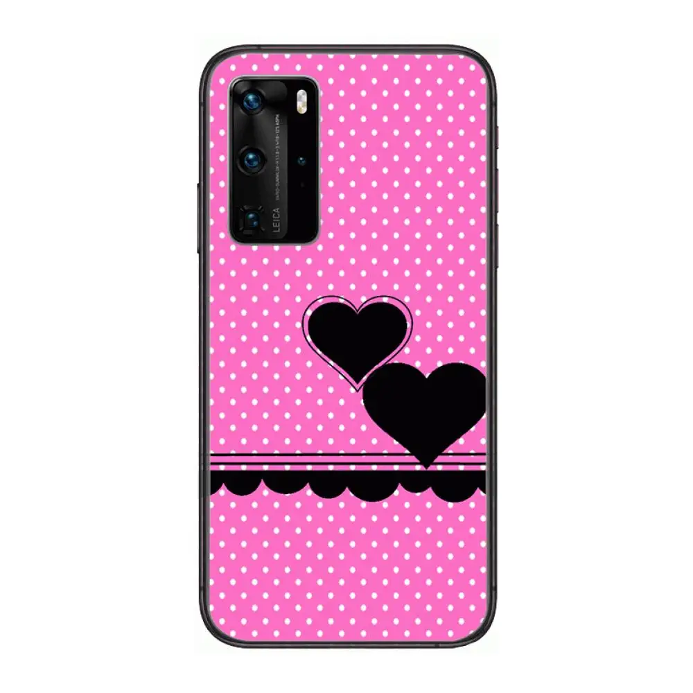 

love Fall in love Case Phone Case For Huawei P 40 30 20 10 9 8 Lite E Pro Plus Black Etui Coque Painting Hoesjes comic fashion