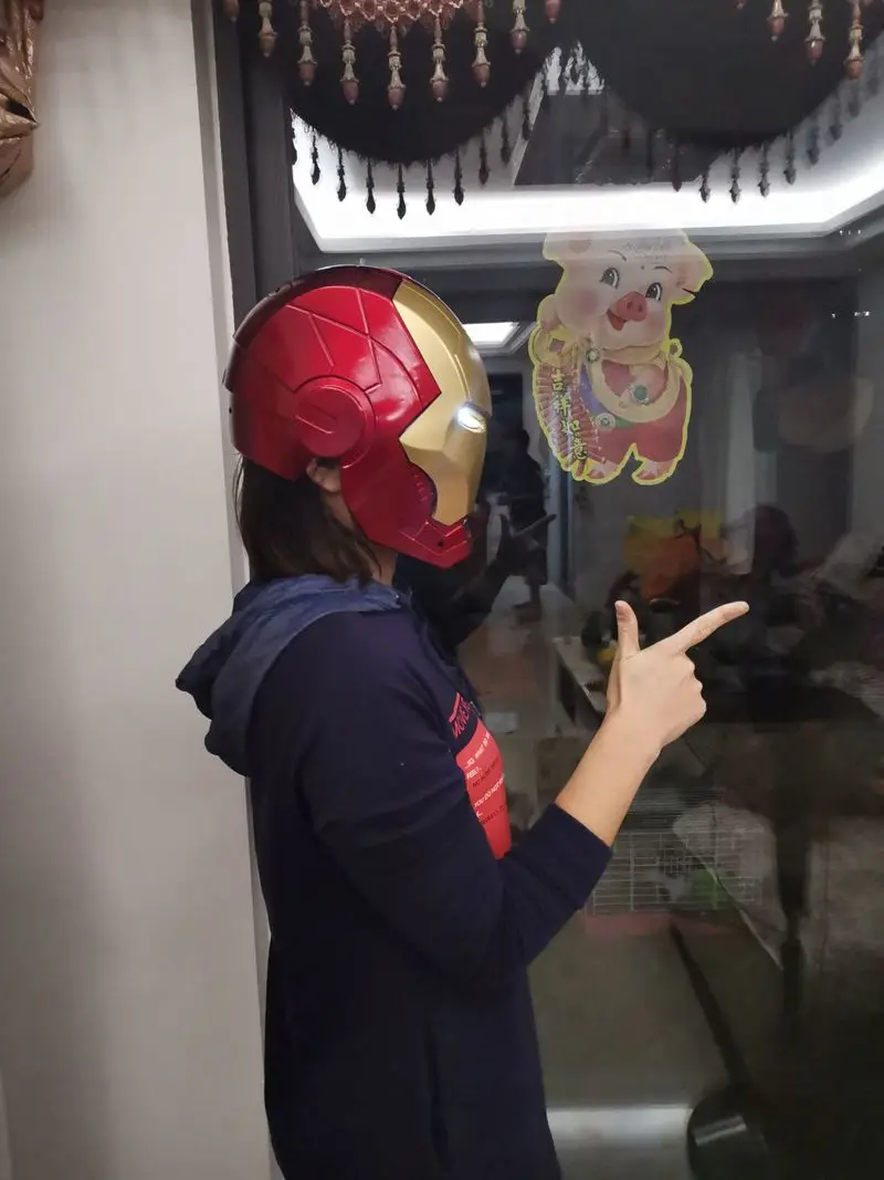 Новинка высококачественный светодиодный шлем для мужчин полностью закрывающий