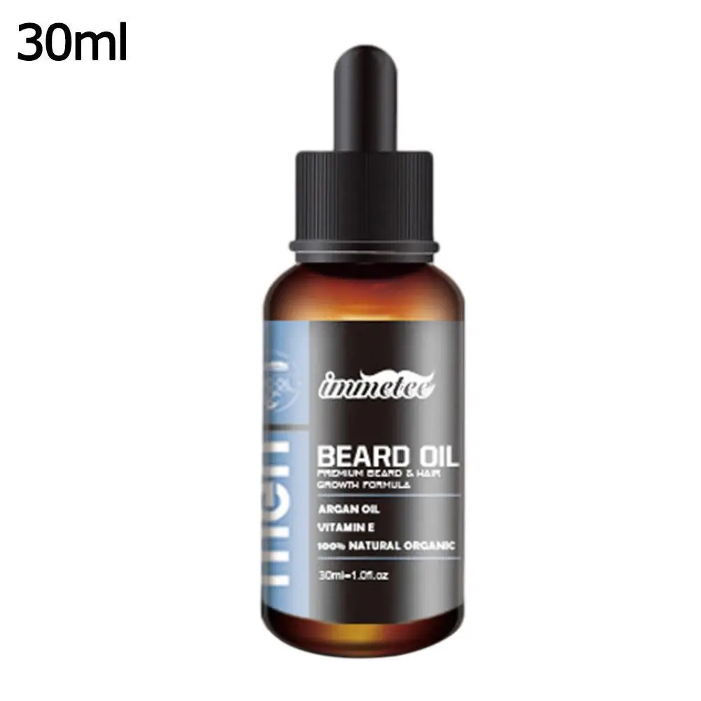 

30ml Men's Beard Growth Oil Fast Beard Growth Promoter Beard Oil Moisturizing Skin Care