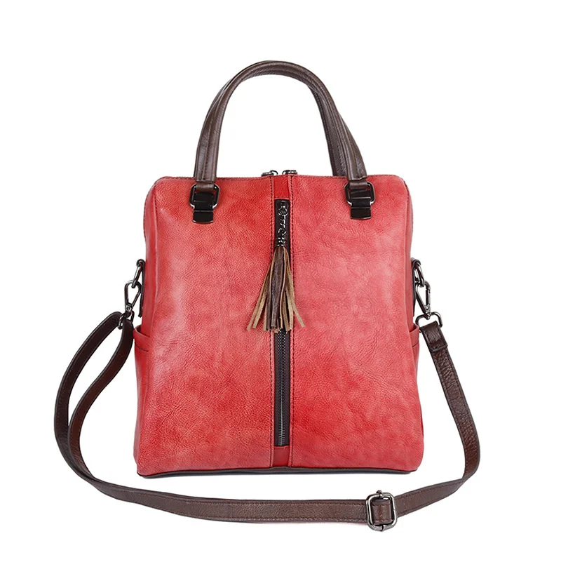 

New casual leather women's bag single shoulder slant cross portable women's bag