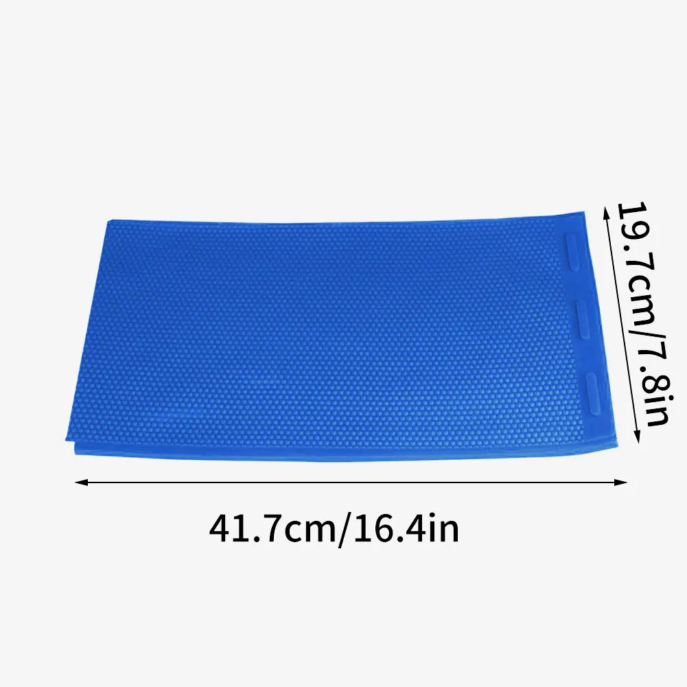 

Beeswax Press Sheet Mould Foundation Beekeeping Equipment Sheet Mould Silicone Bee Hive Basis Press Sheet Mould Tools Blue