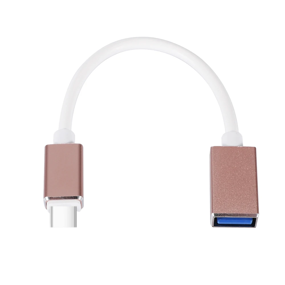 Type-C OTG адаптер usb-кабель 3,3 type C штекер USB 3,3 Женский OTG кабель для передачи данных адаптер для MacBook Pro samsung S9 USB-C OTG