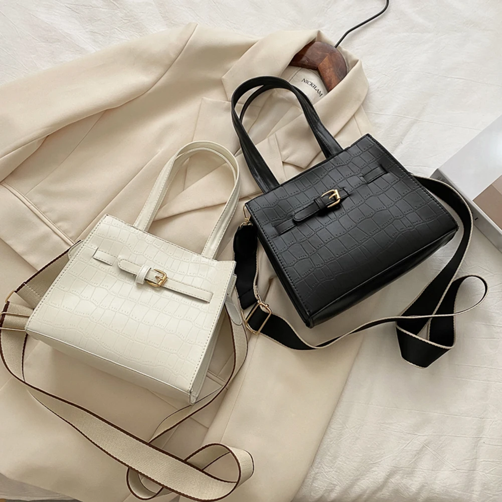 

PU Leather Crossbody Bags Small Stone Pattern Summer Lady Shoulder Handbags Female Simple Totes for Women 2020 Trend