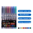 Кабельный тестер кабеля 8 шт. набор metalli цветовое перо художественный маркер кисть mark написать Канцтовары студенческим пакетом Office школьные принадлежности ручка для каллиграфии