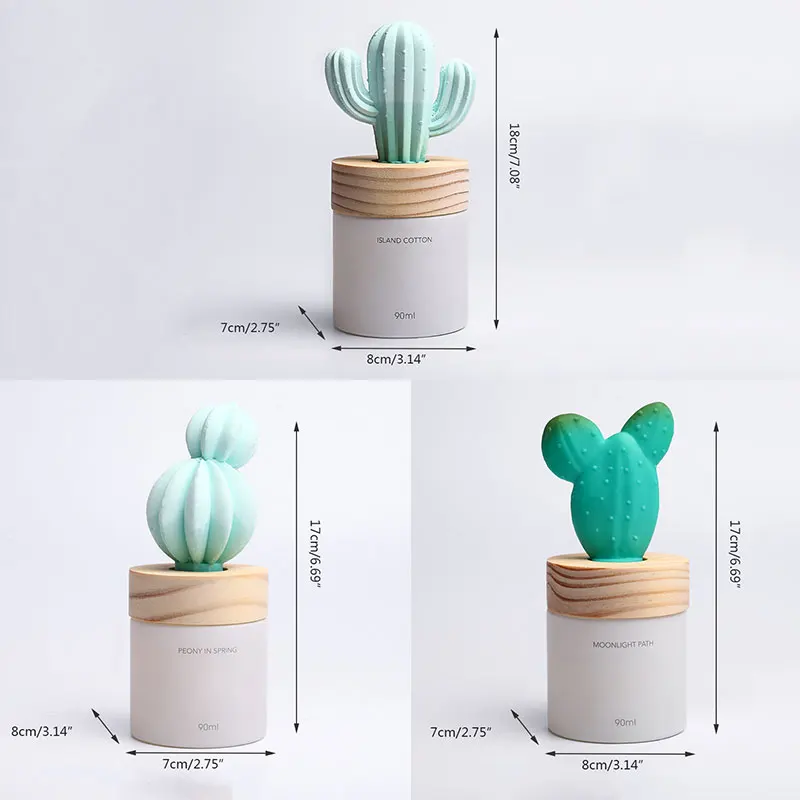 

Simple And Creative Aromatherapy Decoration Cactus Potted Home Office Desktop Living Room Decorations