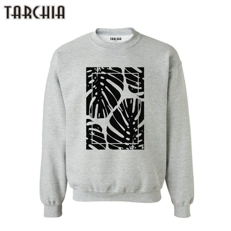 

TARCHIA 2022 New Male leaf Oversized Pullover Hoodies Sweatshirt Personalized Men Boy Casual Parental Survetement Homme Cheap