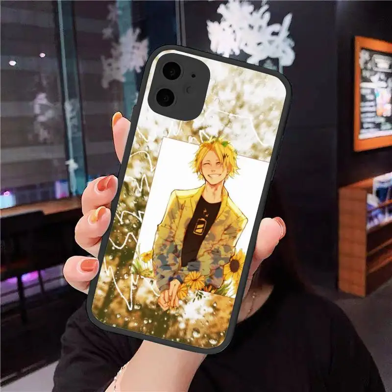 

Denki Kaminari My Boku No Hero Academia Phone Case For iphone 12 11 8 7 plus mini x xs xr pro max matte transparent cover