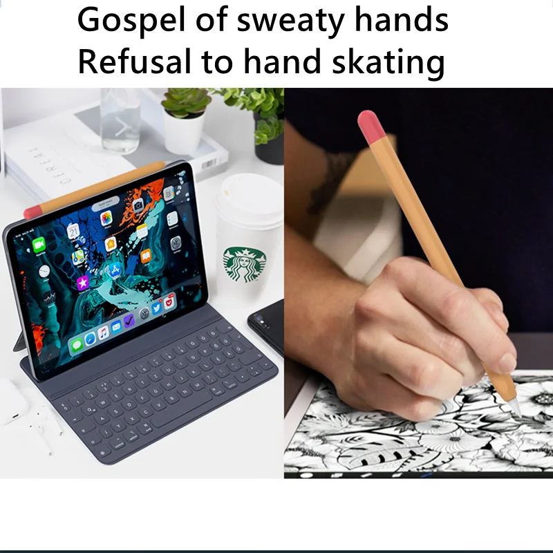 

Ultra-thin pen Protective Cover for Apple Second-generation Protective Cover Wireless Charging Stylus Protective Cover