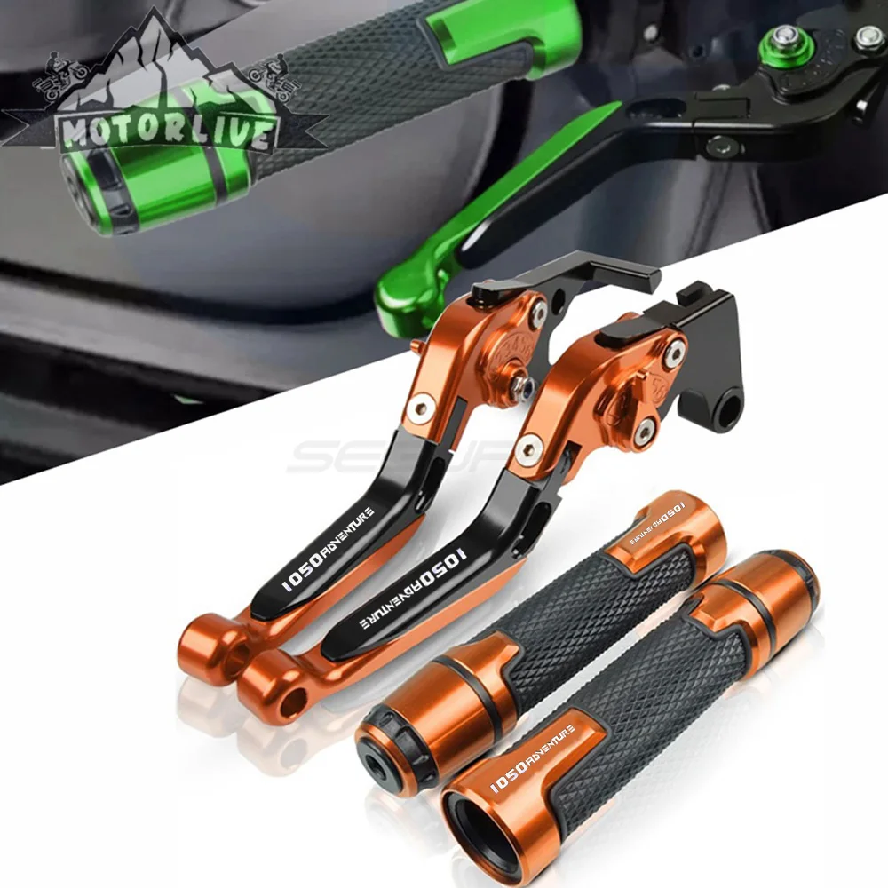 

Для KTM ADVENTURE1050 2015 2016, мотоциклетные Складные Выдвижные Регулируемые Рычаги сцепления, тормозные рычаги, ручка, резиновый рукав
