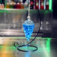 creative hanging grape shape cocktail glass bar club red wine juice vodka agave water glass small capacity personality drinkware