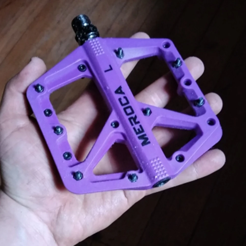 

Cycling Bike Bicycle Pedals Nylon Pedals Durable Ultralight Seal Bearings Nylon Molybdenum Pedals 14mm For MTB Road Bike Part
