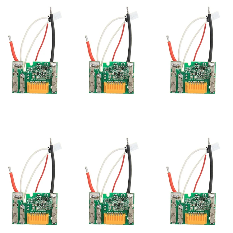 

6Pcs Li-Ion Battery Pcb Charging Protection Circuit Board for Makita 18V 3Ah 6Ah Bl1830 Bl1815 Bl1845 Bl1860 Bl1850