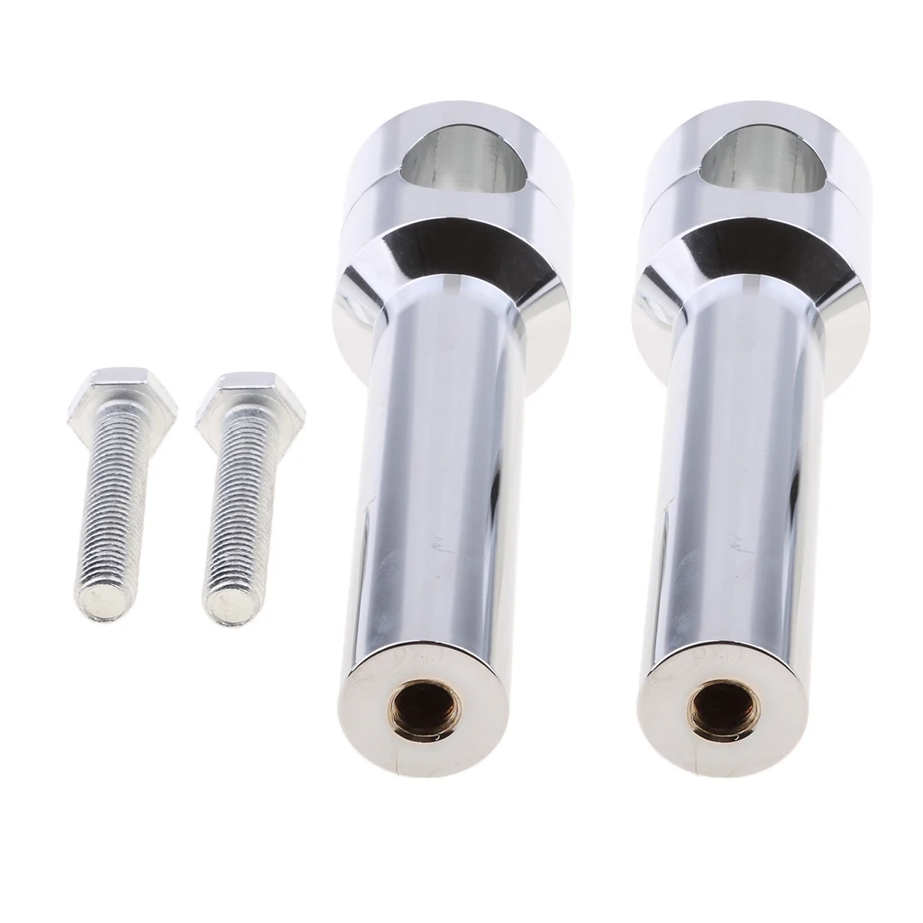 

1'' Aluminum HandleBar Fat Bar Risers Mount Clamp Adaptor Exchange