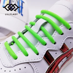 16 шт  партия силикагеля обуви эластичный шнурок мужской специальный каучук без привязки шнурок женщина обуви шнурок серый 12 цвет