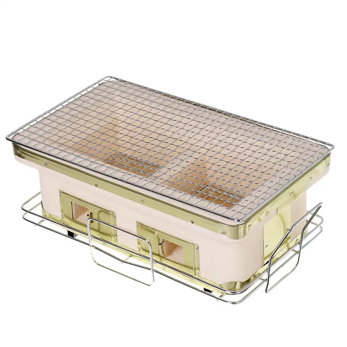 japanese style ceramic grill portable food carbon furnace barbecue stove cooking oven charcoal grill household picnic bbq grills free global shipping