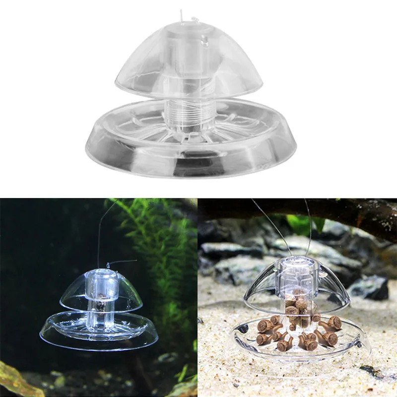 Аквариумные растения ловушка для улитки Ловец Пластик пиявка Planaria вредителей