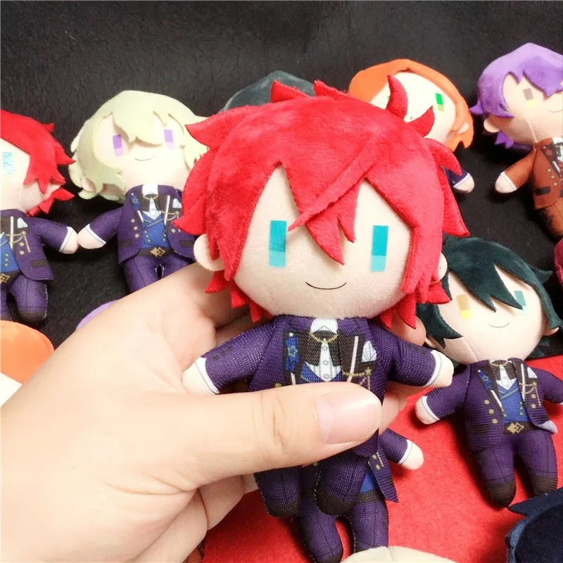 14 см плюшевые подвесные игрушки ансамбль звезды! Куклы Fushimi yuзуру Amagi Hiiro Saegusa iбара