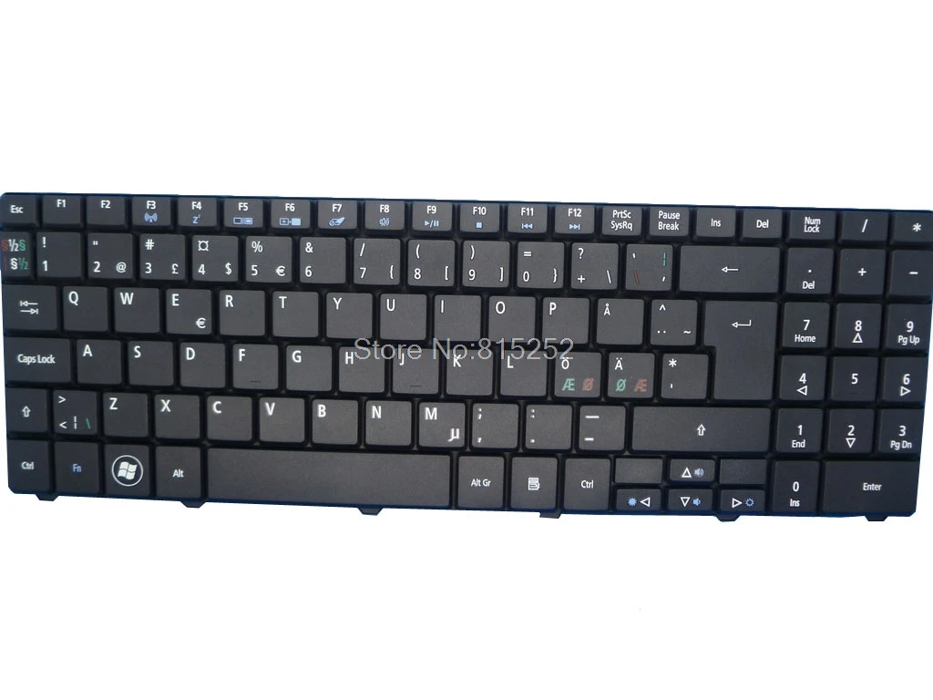 Клавиатура для ACER E525 9Z.N2M82.B0E 9Z.N2M82.B1K 9Z.N2M82.B06 9Z.N2M82.B0S Nordic NE | Компьютеры и офис