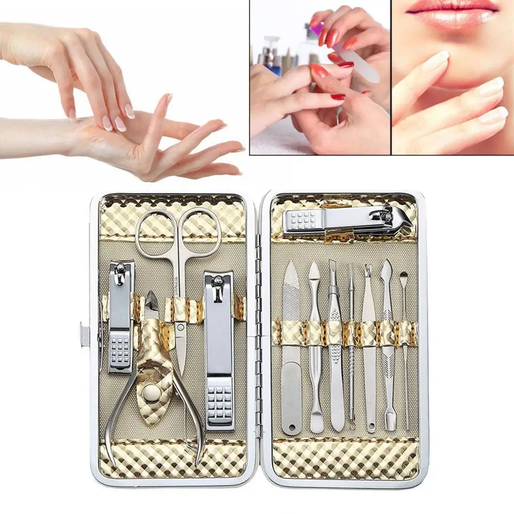 Хит продаж ножницы для ногтей из нержавеющей стали набор маникюра педикюра ухода