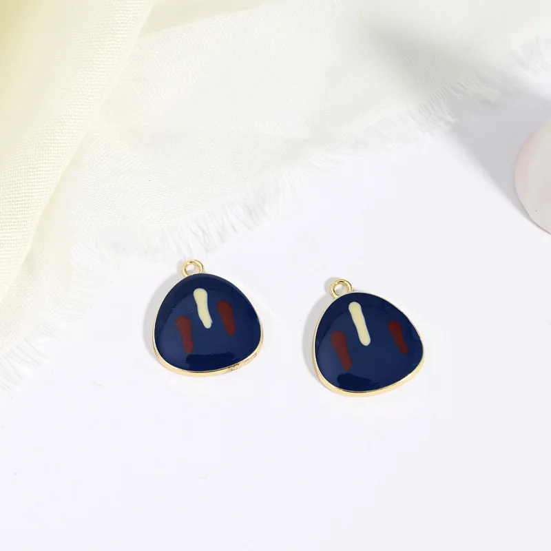 Новый стиль 30 шт./лот сплав капли масла геометрия формы плавающий медальон