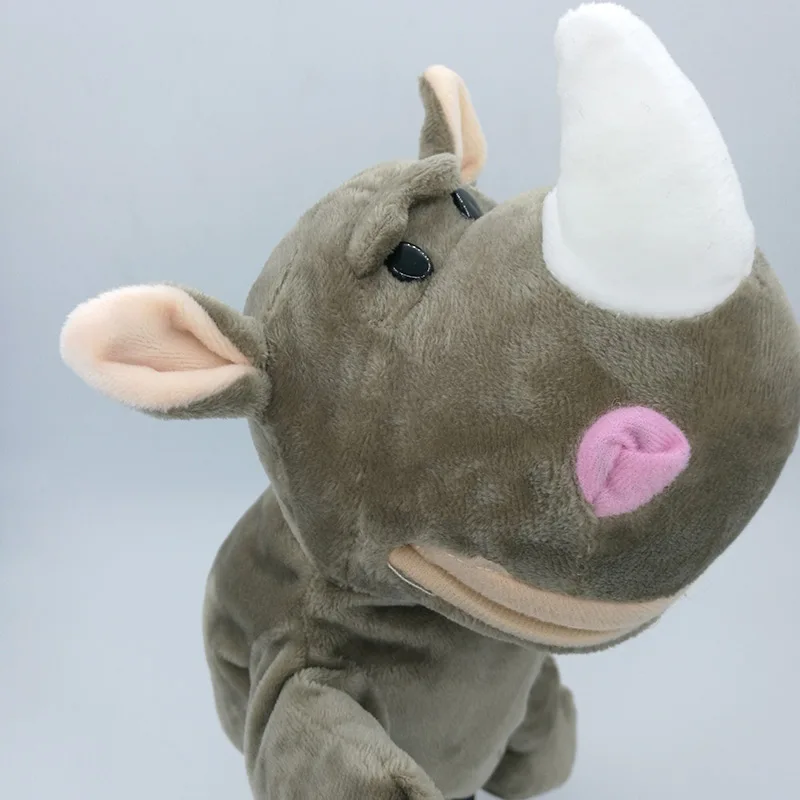 Крышка на голову для гольфа с изображением белых носорогов мультяшных животных