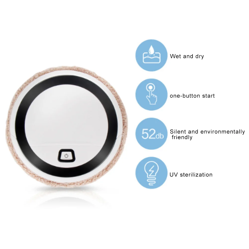Household Automatic Floor Sweeper Vacuum Smart Rechargeable Cleaning Sweepers Mute Suction Cleaner | Дом и сад